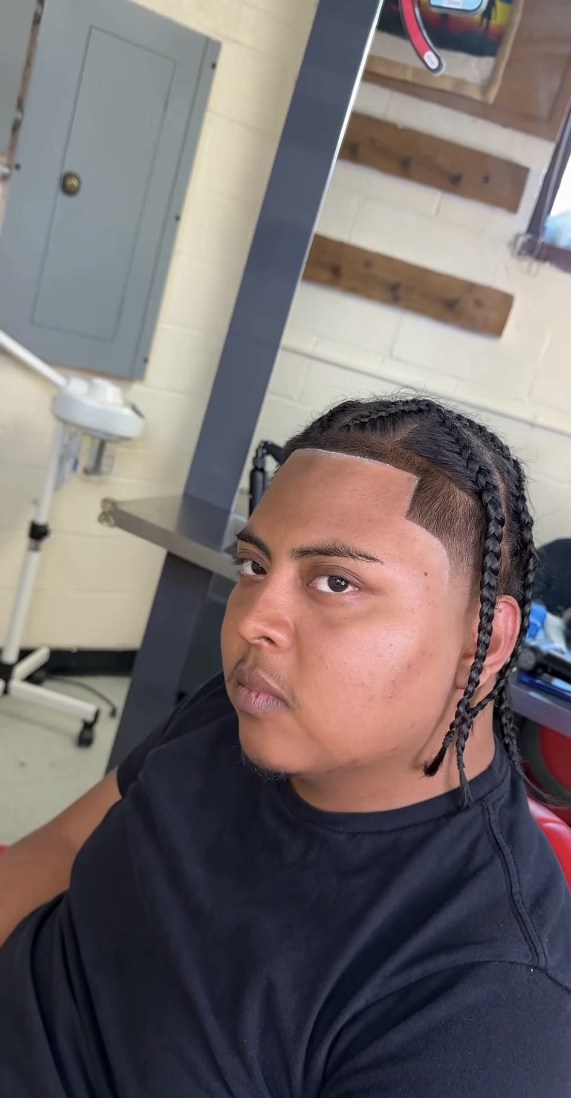 Ice-pick taper haircut by Shmoneycuts, Washington Heights NYC